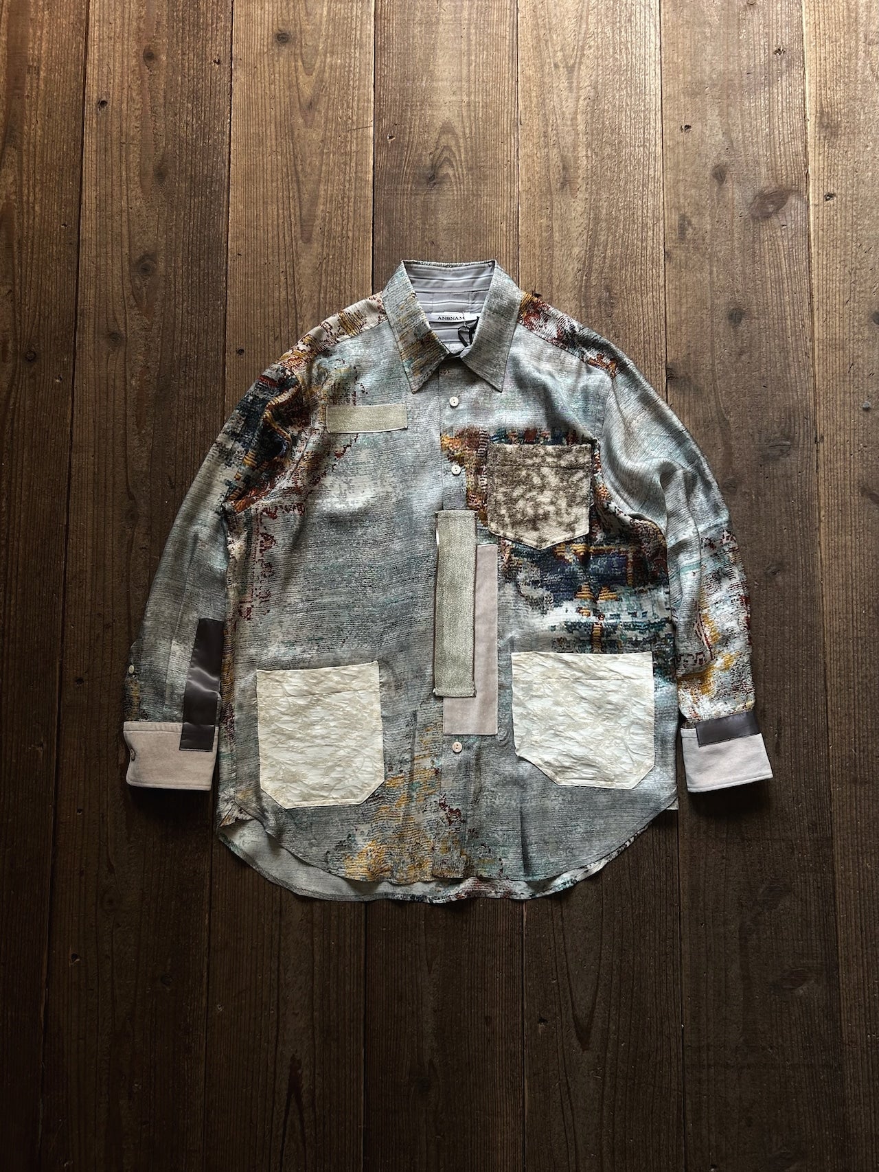 ANSNAM / Patched Shirts Italian Fabric